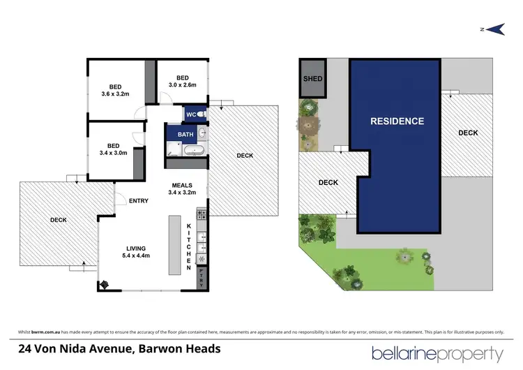 Floorplan of Homely house listing, 24 Von Nida Avenue, Barwon Heads VIC 3227