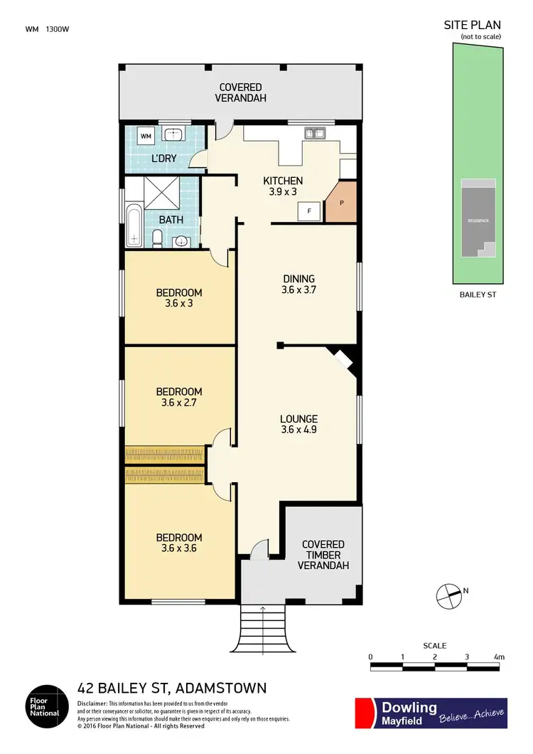 Floorplan of Homely house listing, 42 Bailey Street, Adamstown NSW 2289
