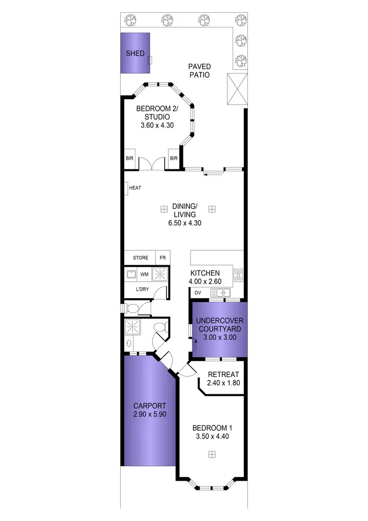 Floorplan of Homely house listing, 17 Preston Street, Hillcrest SA 5086