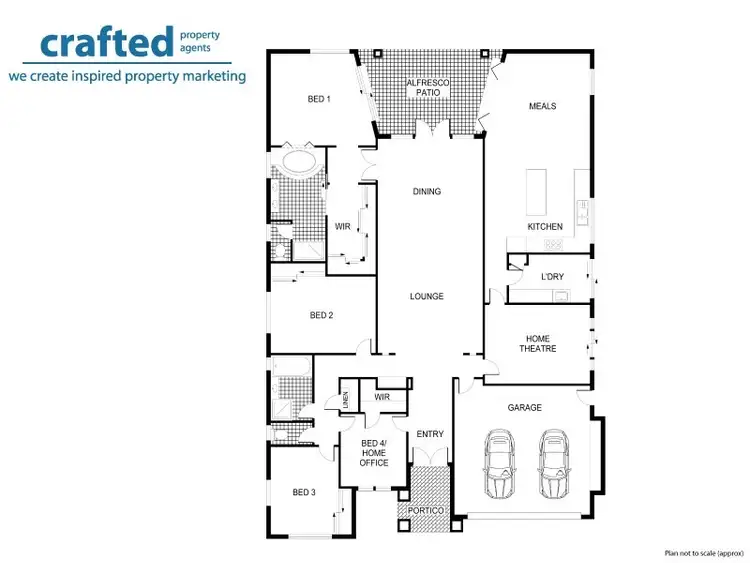 Floorplan of Homely rural property listing, 13 - 15 Goldfinch Ct, Greenbank QLD 4124
