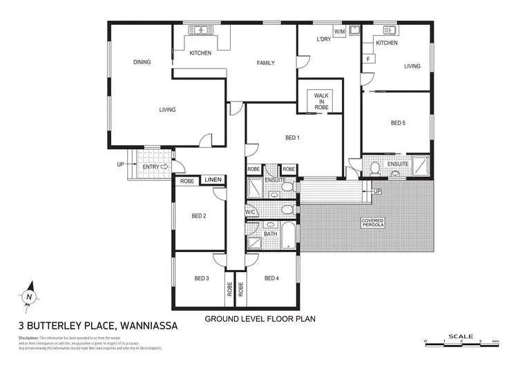 Floorplan of Homely house listing, 3 Butterley Place, Wanniassa ACT 2903