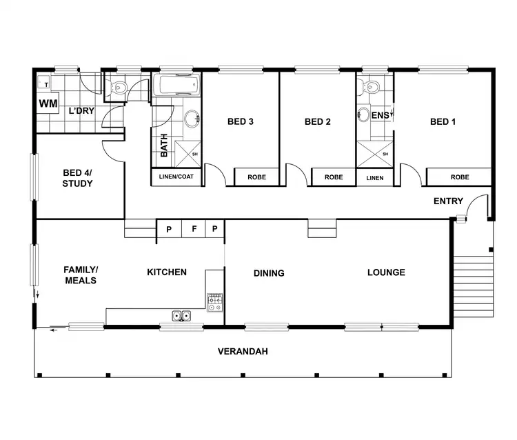 Floorplan of Homely house listing, 37 Louisa Lawson Crescent, Gilmore ACT 2905