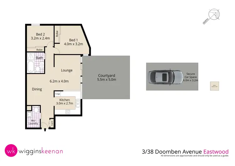Floorplan of Homely apartment listing, 3/38 Doomben Avenue, Eastwood NSW 2122