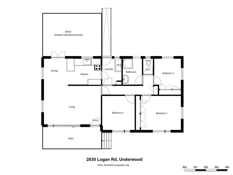 Floorplan of Homely house listing, 2830 Logan Road, Underwood QLD 4119