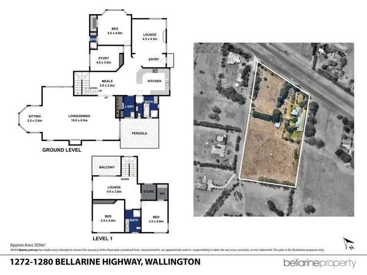 Floorplan of Homely rural property listing, 1272-1280 Bellarine Highway, Wallington VIC 3221