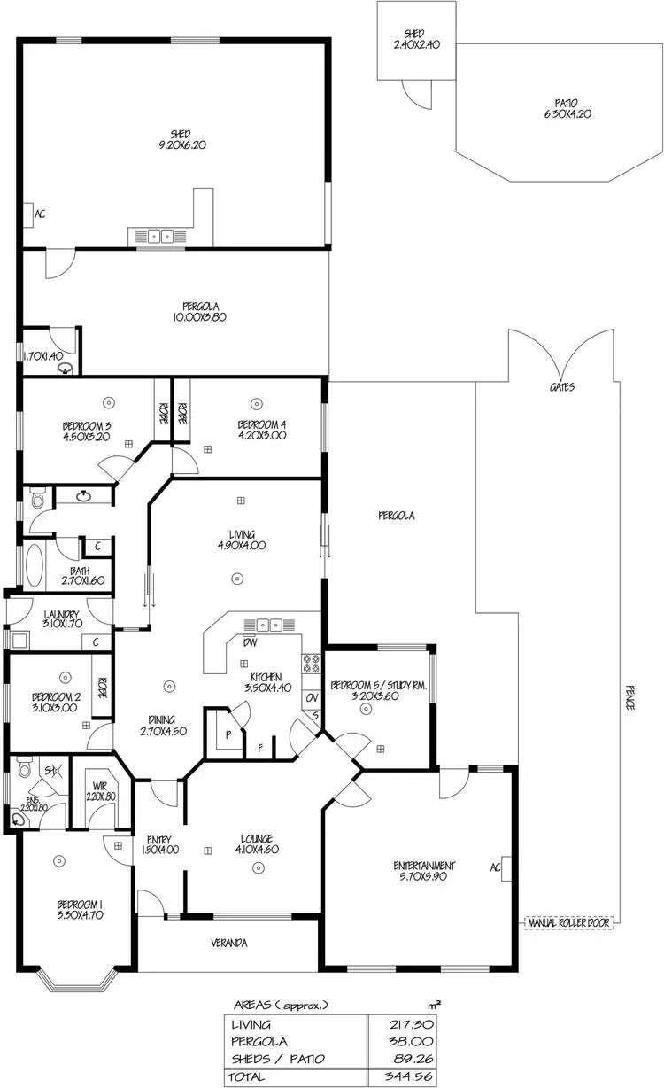 Floorplan of Homely house listing, 22 Perre Drive, Craigmore SA 5114