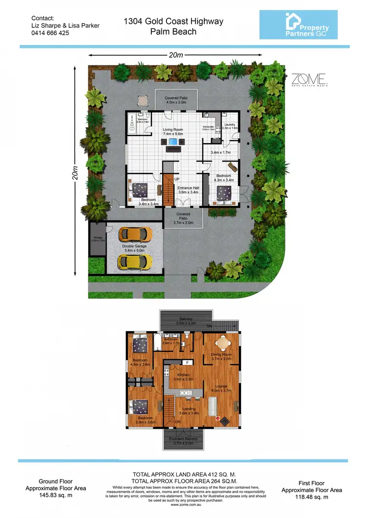 Floorplan of Homely house listing, 1304 Gold Coast Hwy, Palm Beach QLD 4221