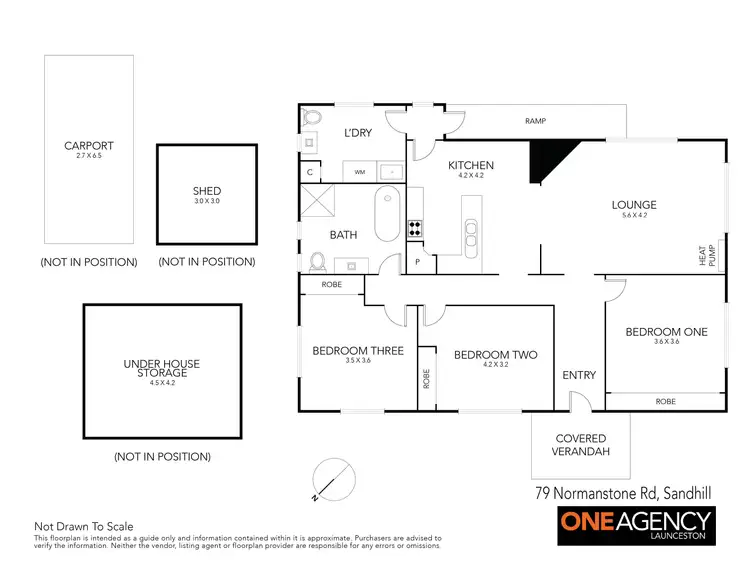 Floorplan of Homely house listing, 79 Normanstone Road, South Launceston TAS 7249