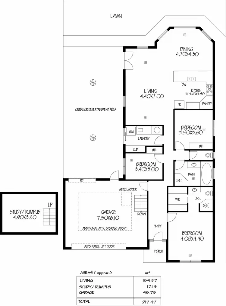 Floorplan of Homely house listing, 20 Sandstone Ave, Walkley Heights SA 5098