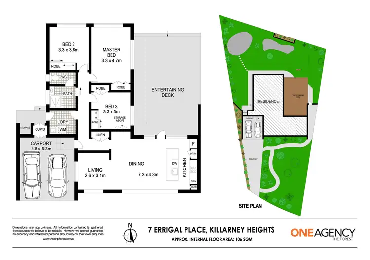 Floorplan of Homely house listing, 7 Errigal Place, Killarney Heights NSW 2087