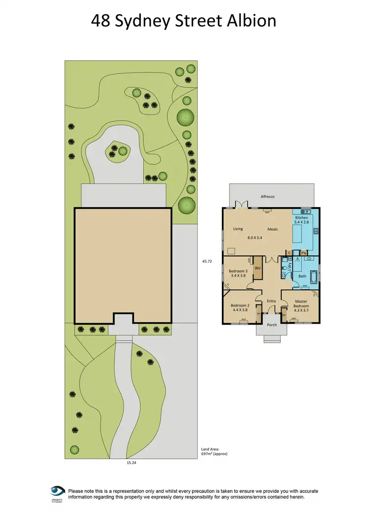 Floorplan of Homely house listing, 48 Sydney Street, Albion VIC 3020