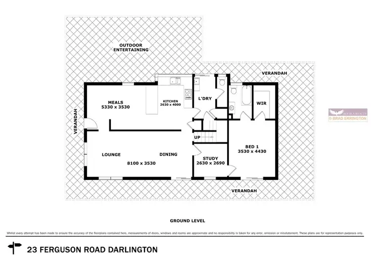 Floorplan of Homely house listing, 23 Ferguson Road, Darlington WA 6070