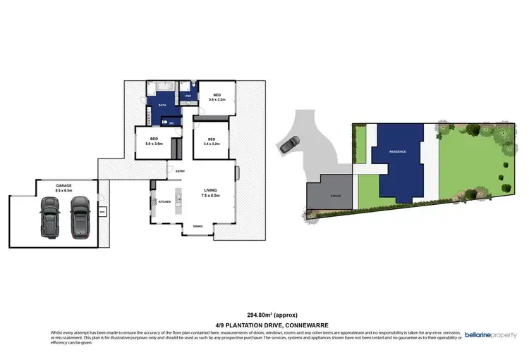 Floorplan of Homely villa listing, 4/9 Plantation Drive, Barwon Heads VIC 3227