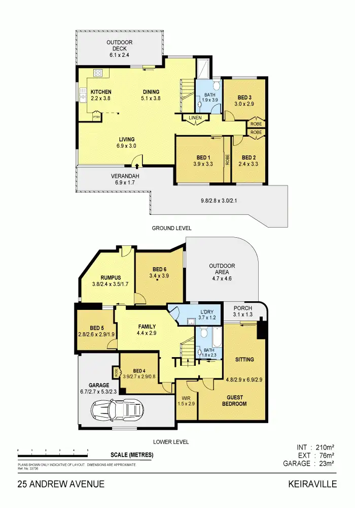 Floorplan of Homely house listing, 25 Andrew Avenue, Keiraville NSW 2500