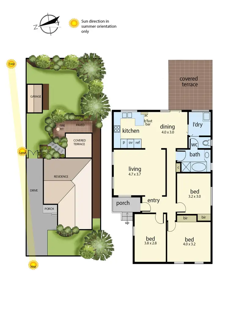 Floorplan of Homely house listing, 15 Wattle Tree Lane, Frankston VIC 3199