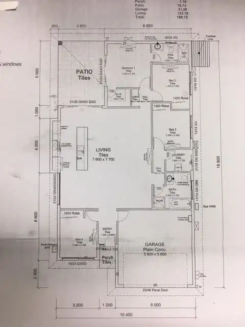 Floorplan of Homely house listing, 13 Galena Chase, Trinity Park QLD 4879