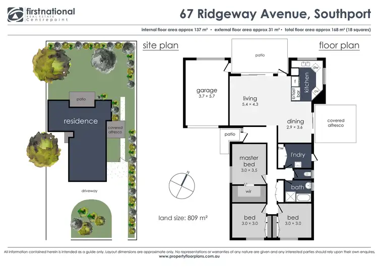 Floorplan of Homely house listing, 67 Ridgeway Ave, Southport QLD 4215
