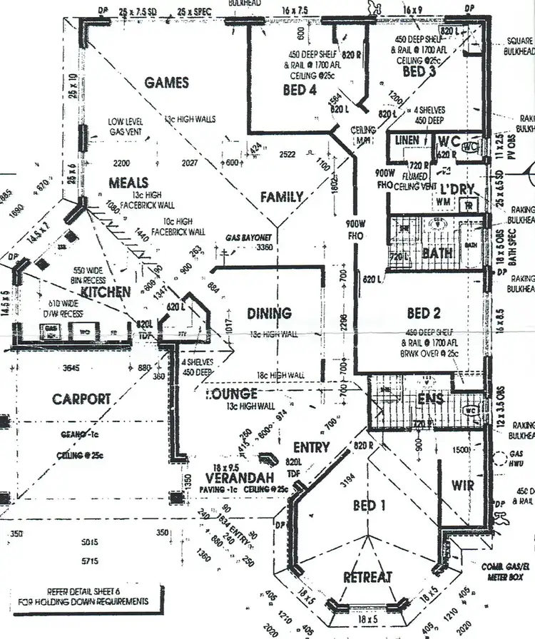 Floorplan of Homely house listing, 5 Louisa Grove, Ellenbrook WA 6069