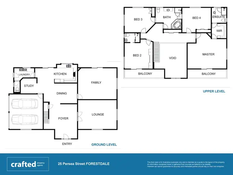 Floorplan of Homely house listing, 25-29 Persea Street, Forestdale QLD 4118