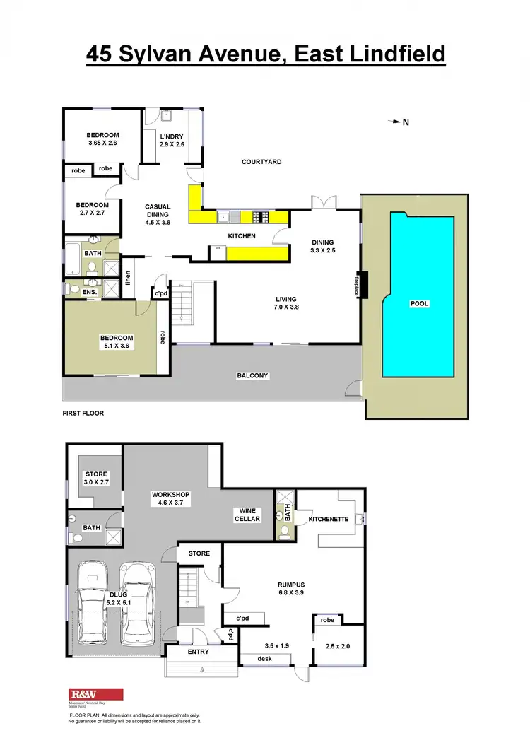 Floorplan of Homely house listing, 45 Sylvan Avenue, East Lindfield NSW 2070