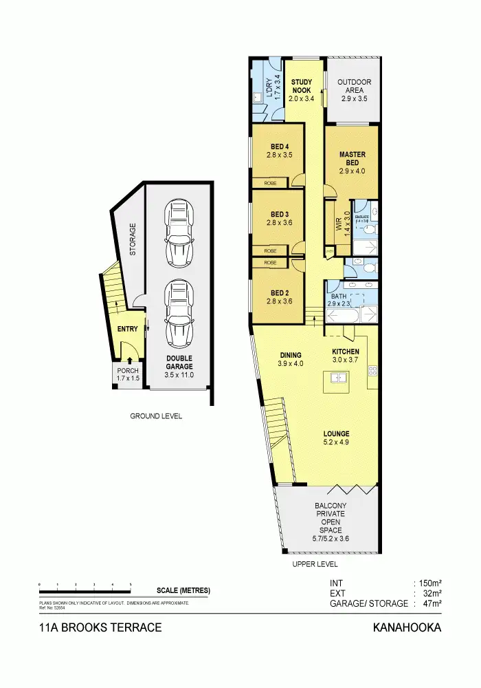 Floorplan of Homely house listing, 11a Brooks Terrace, Kanahooka NSW 2530
