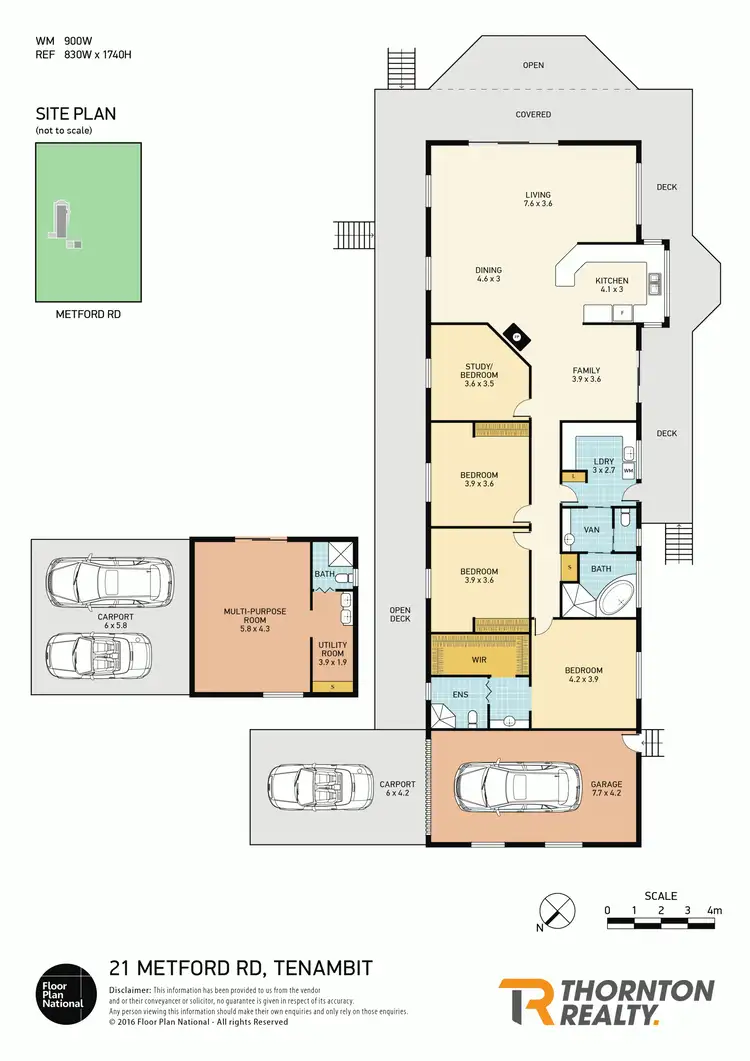 Floorplan of Homely house listing, 21 Metford Road, Tenambit NSW 2323