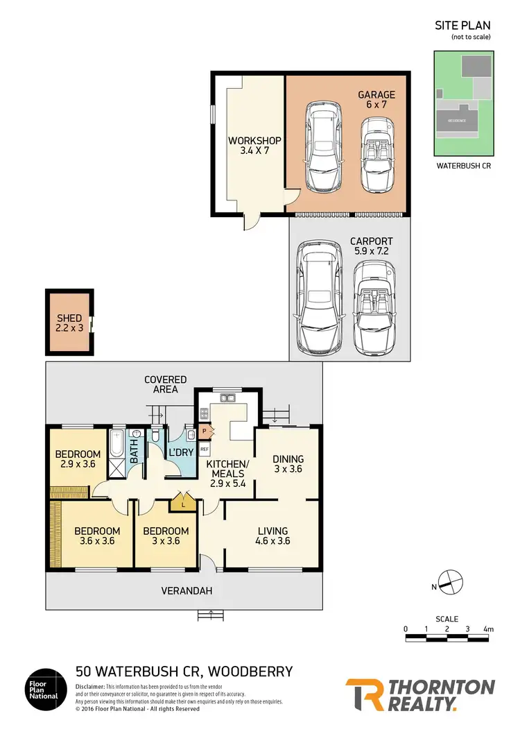 Floorplan of Homely house listing, 50 Waterbush Crescent, Woodberry NSW 2322