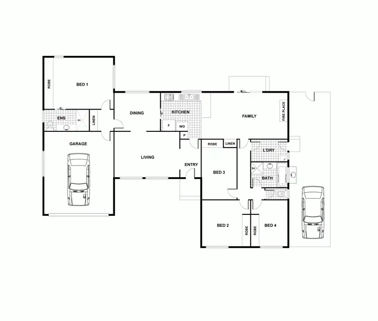 Floorplan of Homely house listing, 3 Kneeshaw Street, Monash ACT 2904