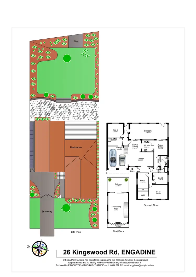 Floorplan of Homely house listing, 26 Kingswood Road, Engadine NSW 2233