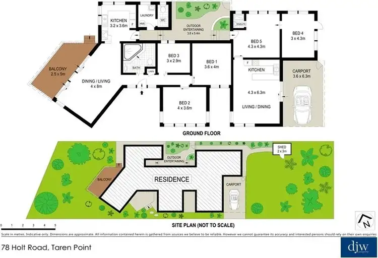 Floorplan of Homely house listing, 78 Holt Road, Taren Point NSW 2229