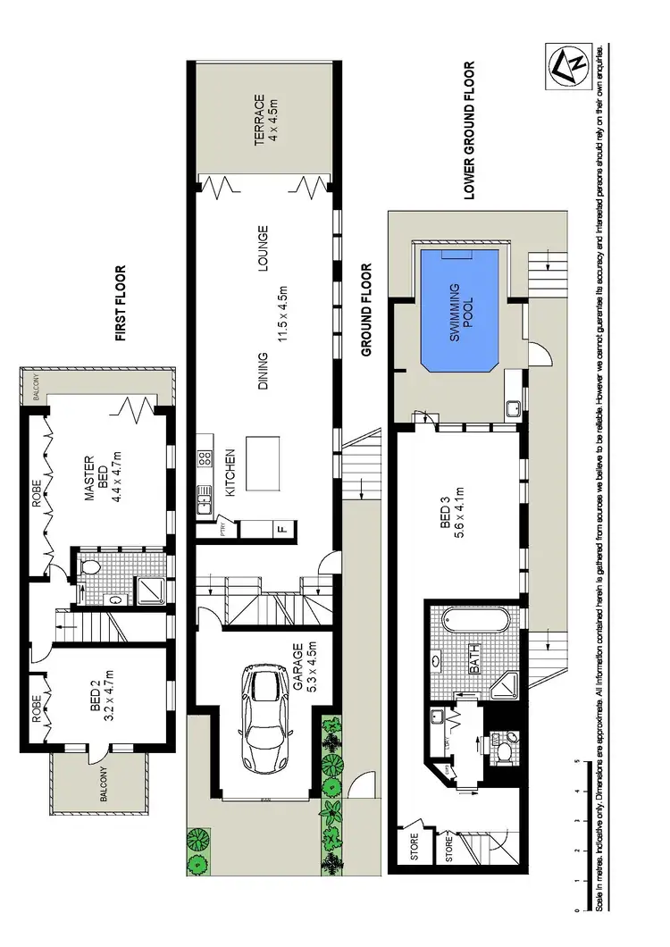 Floorplan of Homely house listing, 12 Ethel Street, Vaucluse NSW 2030