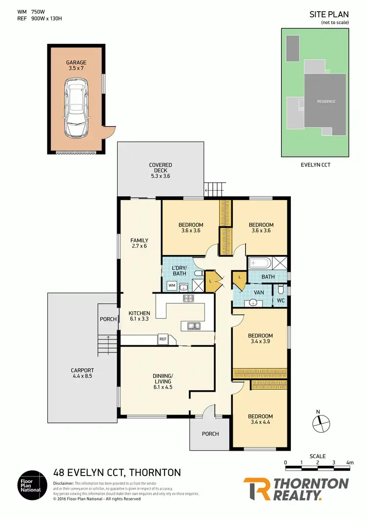 Floorplan of Homely house listing, 48 Evelyn Crescent, Thornton NSW 2322