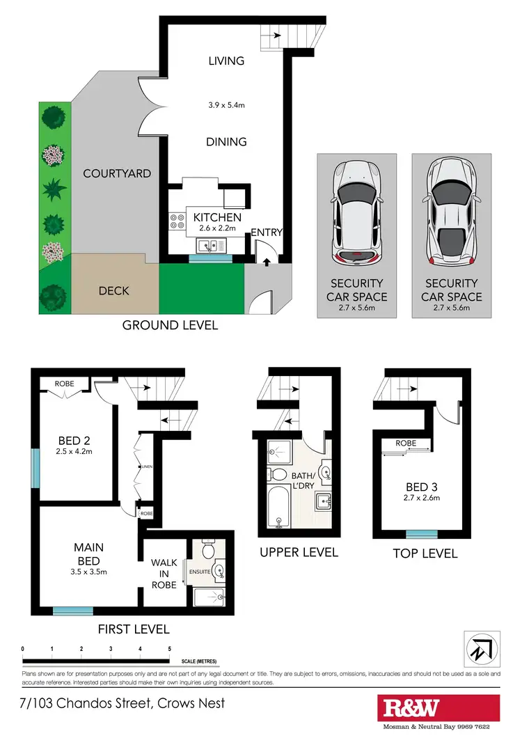 Floorplan of Homely apartment listing, 7/103 Chandos Street, Crows Nest NSW 2065