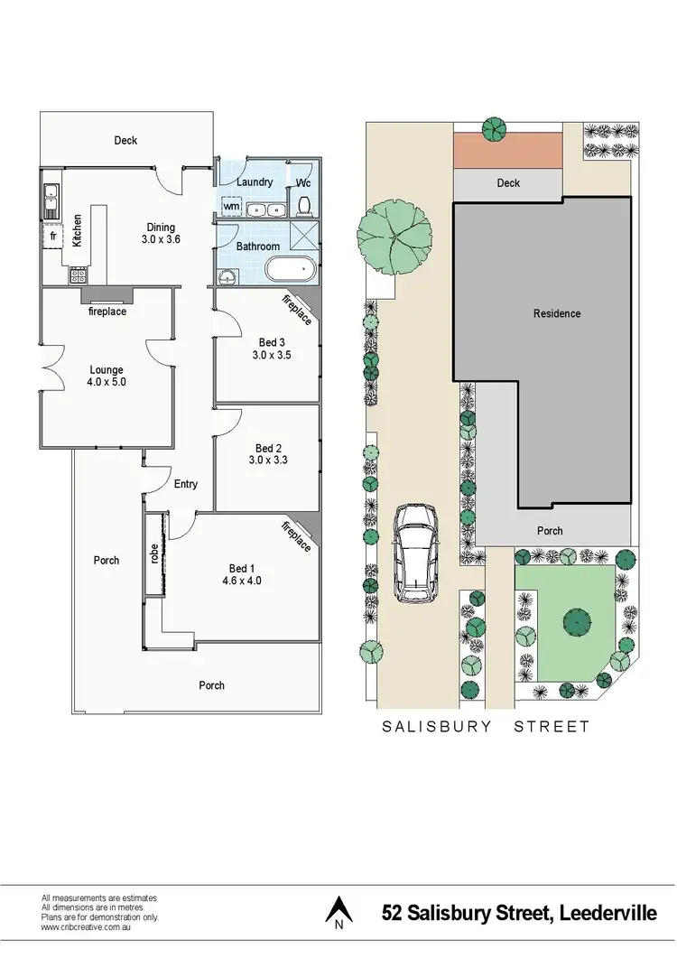Floorplan of Homely house listing, 52 Salisbury Street, Leederville WA 6007