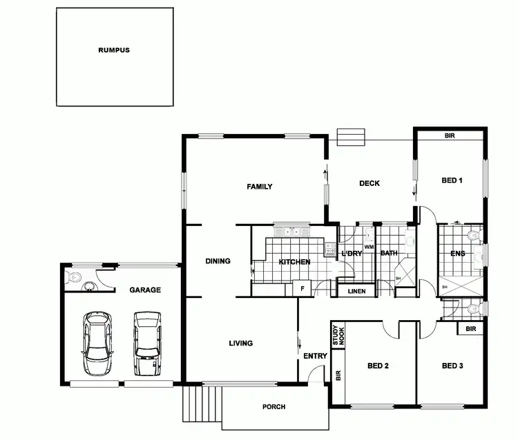 Floorplan of Homely house listing, 52 Tytherleigh Street, Wanniassa ACT 2903