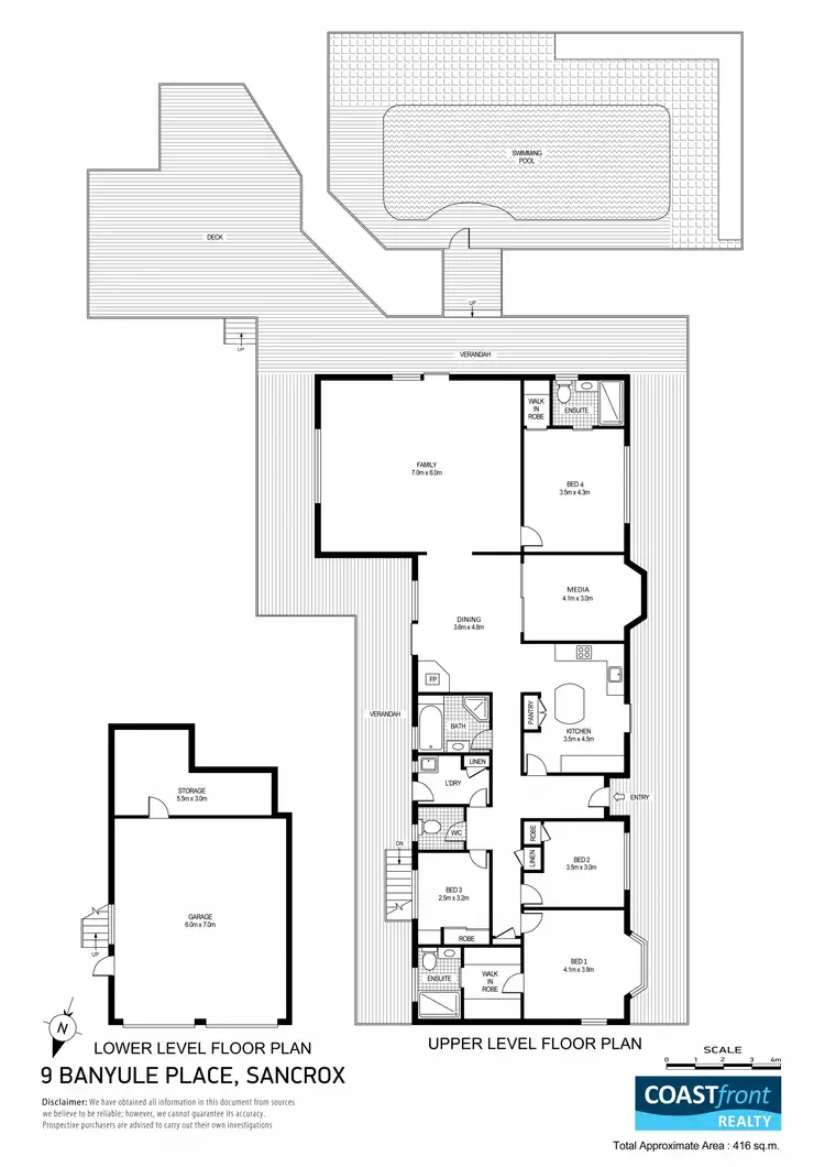 Floorplan of Homely house listing, 9 Banyule Place, Sancrox NSW 2446