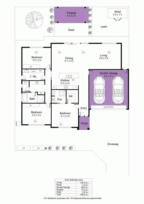 Floorplan of Homely house listing, 137a Arthur Street, Magill SA 5072