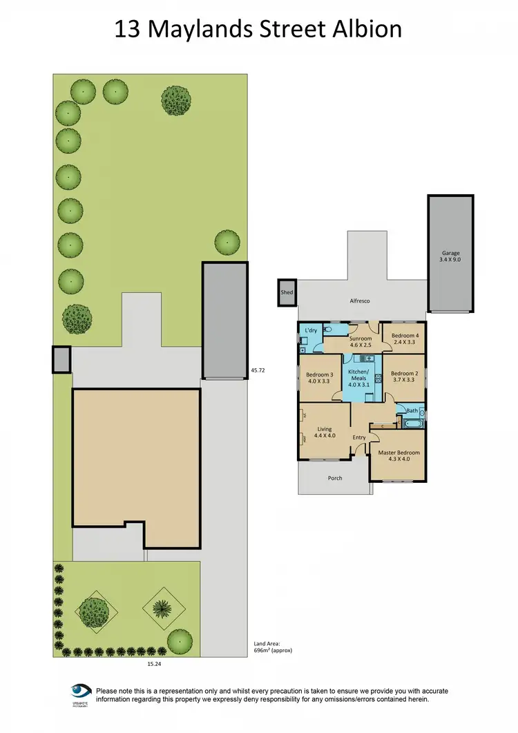 Floorplan of Homely house listing, 13 Maylands Street, Albion VIC 3020