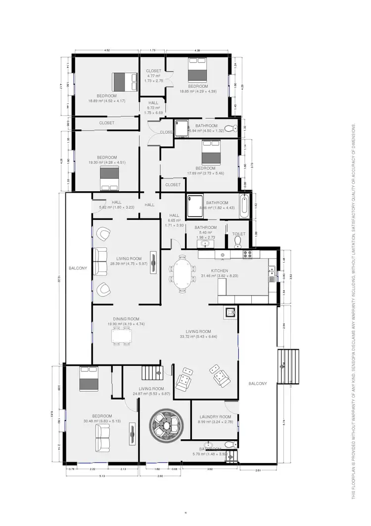 Floorplan of Homely rural property listing, 216 Cedar Party Road, Taree NSW 2430