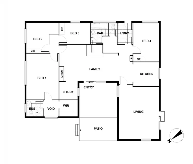 Floorplan of Homely house listing, 8 Derham Court, Wanniassa ACT 2903