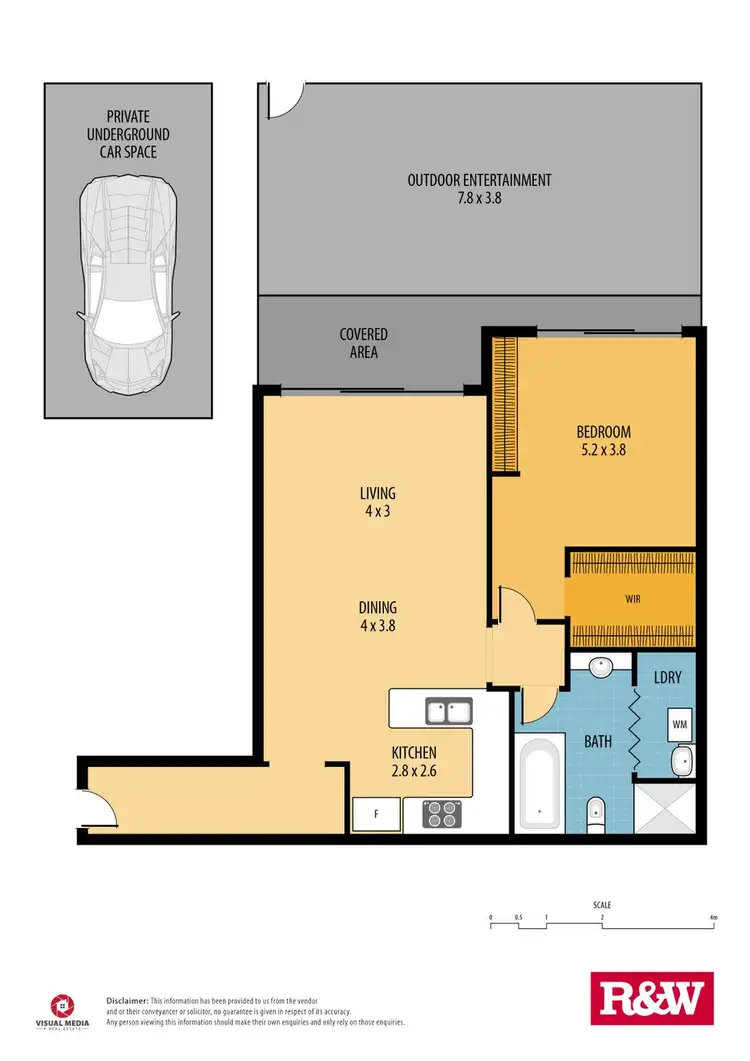 Floorplan of Homely apartment listing, 31/80 John Whiteway Drive, Gosford NSW 2250
