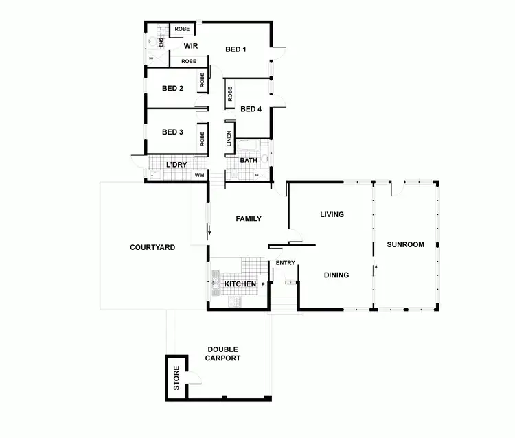 Floorplan of Homely house listing, 31 Perry Drive, Chapman ACT 2611