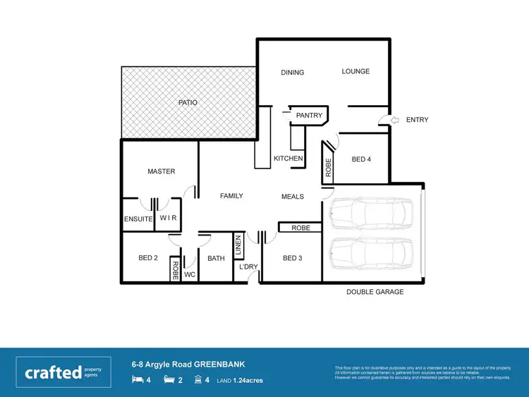 Floorplan of Homely house listing, 6-8 Argyle Road, Greenbank QLD 4124
