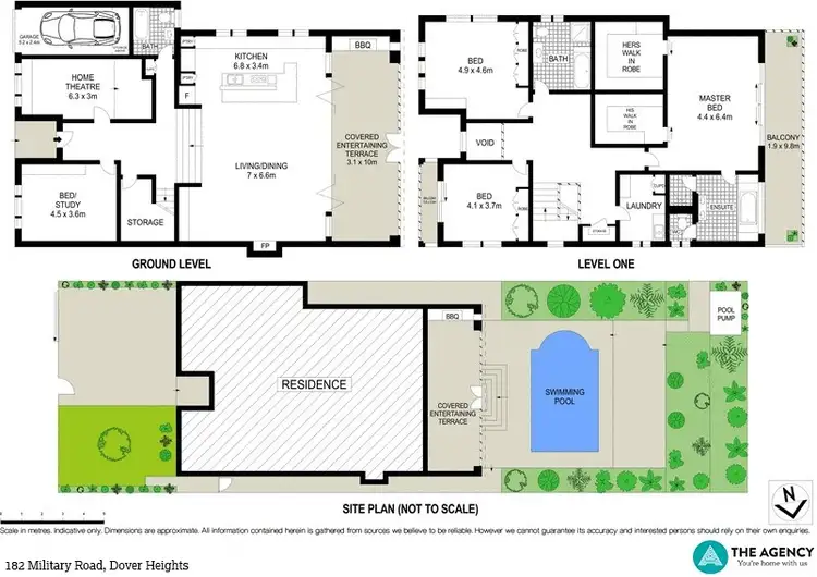 Floorplan of Homely house listing, 182 Military Road, Dover Heights NSW 2030