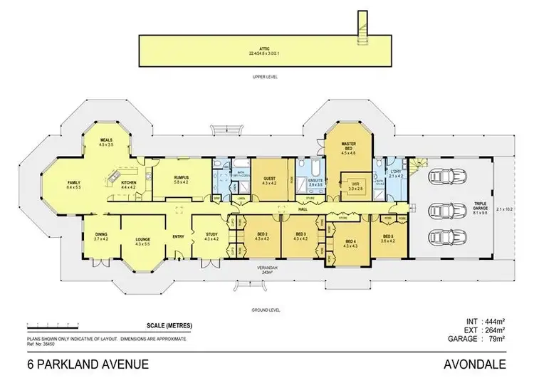 Floorplan of Homely rural property listing, 6 Parkland Avenue, Avondale NSW 2530