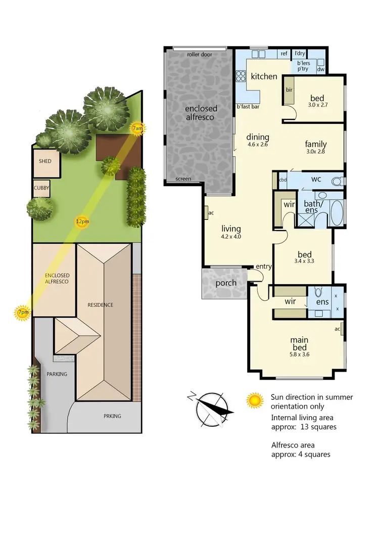 Floorplan of Homely house listing, 26 Wiltshire Drive, Somerville VIC 3912
