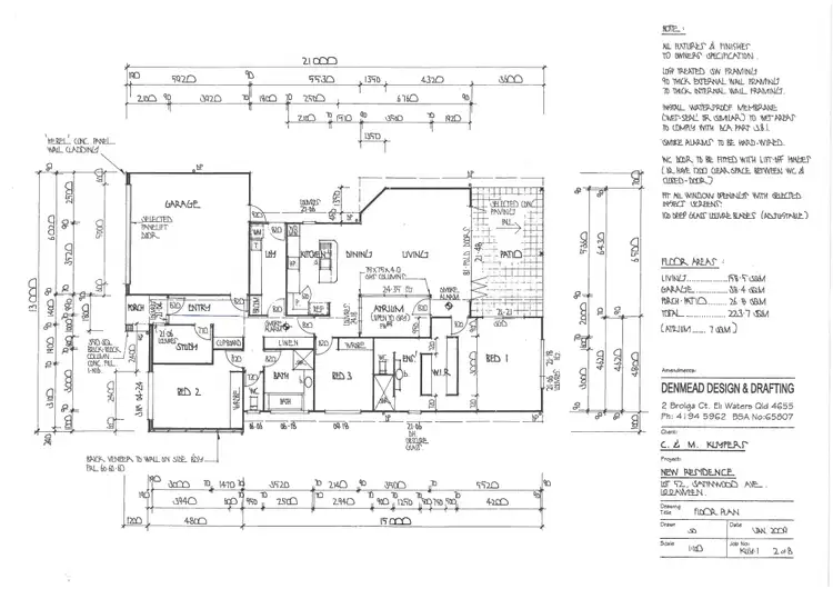 Floorplan of Homely house listing, 7 Satinwood Avenue, Urraween QLD 4655