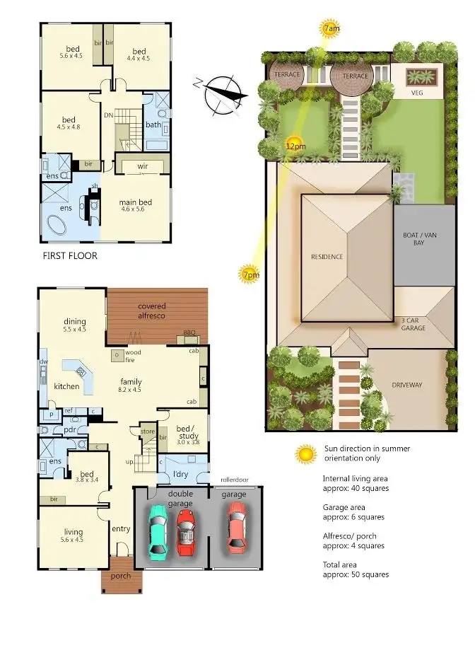 Floorplan of Homely house listing, 9 Bushy Court, Langwarrin VIC 3910