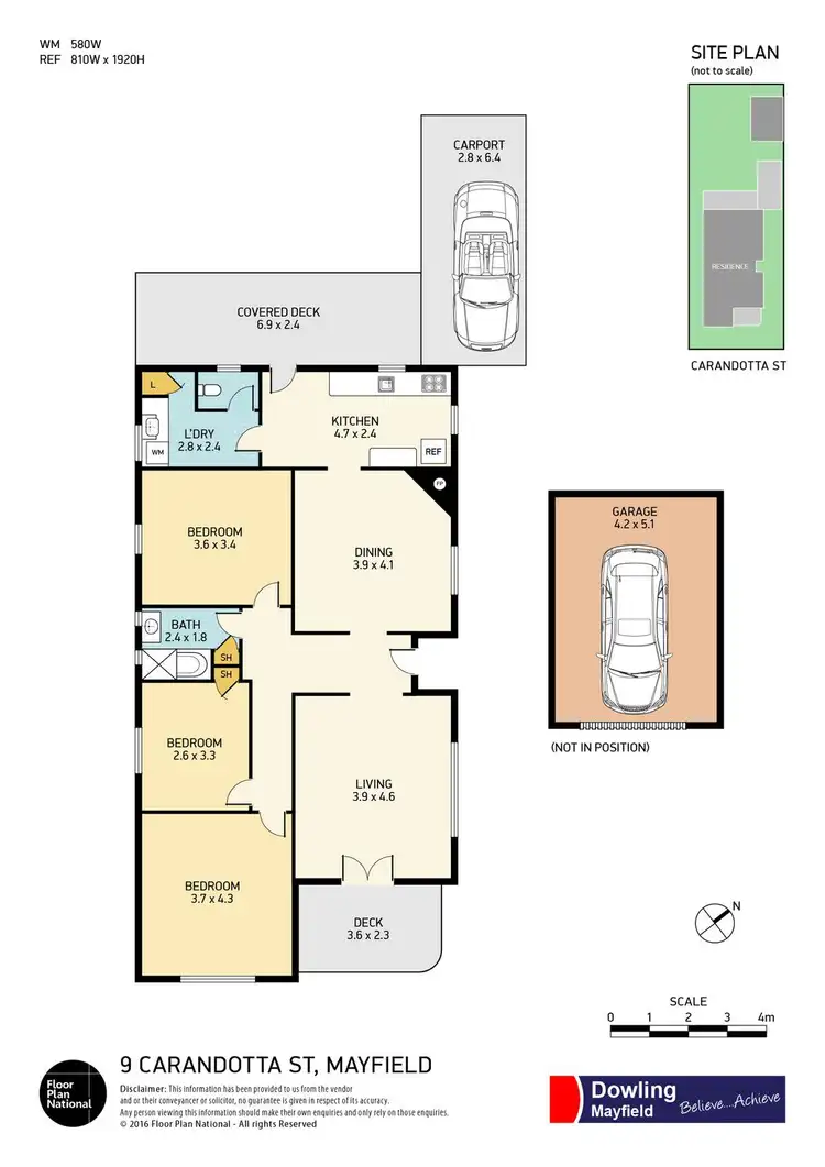 Floorplan of Homely house listing, 9 Carandotta Street, Mayfield West NSW 2304