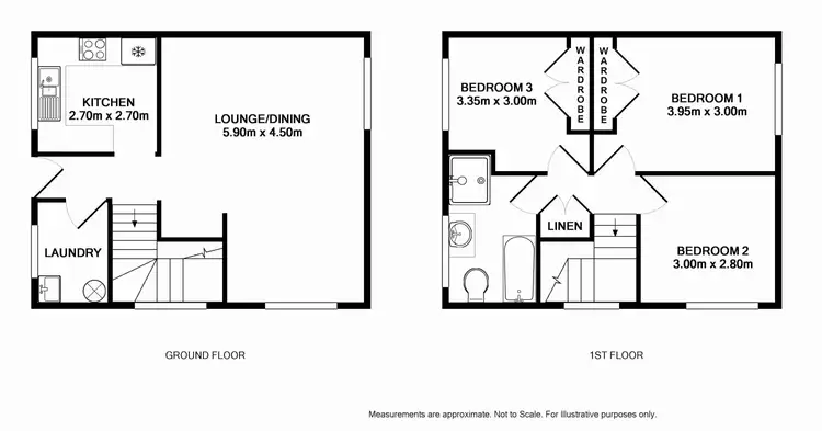 Floorplan of Homely unit listing, 8/29 First St, Kingswood NSW 2747